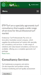 Mobile Screenshot of etpturf.com.au